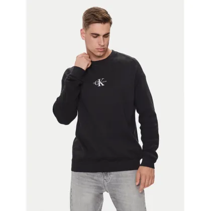 Zdjęcie Calvin Klein Jeans Sweter Monologo J30J325671 Czarny Regular Fit