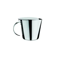 Picture Stylish Italian coffee pot made of stainless steel