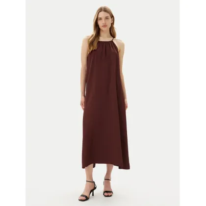 Zdjęcie ViCOLO Sukienka letnia Abito TD0757 Brązowy Regular Fit