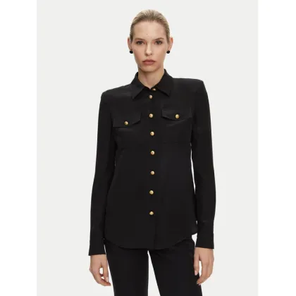 Zdjęcie Balmain Koszula DF1HS050SD42 Czarny Regular Fit