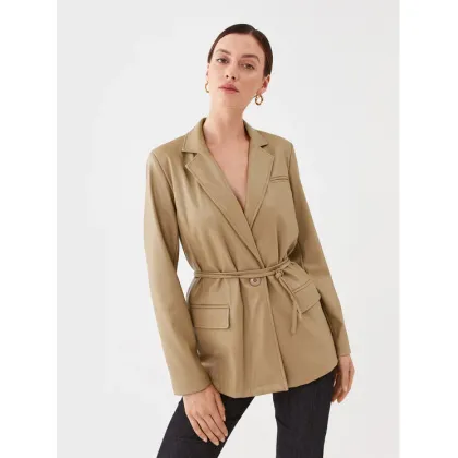 Zdjęcie TWINSET Marynarka 232TP2901 Beżowy Regular Fit