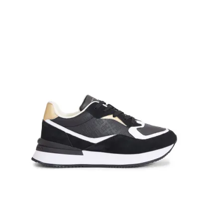 Zdjęcie Tommy Hilfiger Sneakersy Lux Monogram Runner FW0FW07816 Czarny