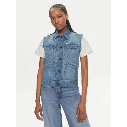 Zdjęcie Wrangler Kamizelka 112350356 Niebieski Slim Fit