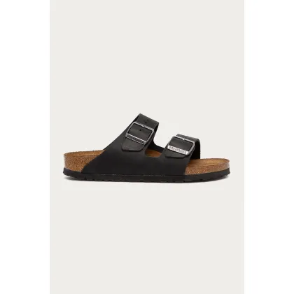 Zdjęcie Birkenstock klapki nubukowe Arizona kolor czarny 552113