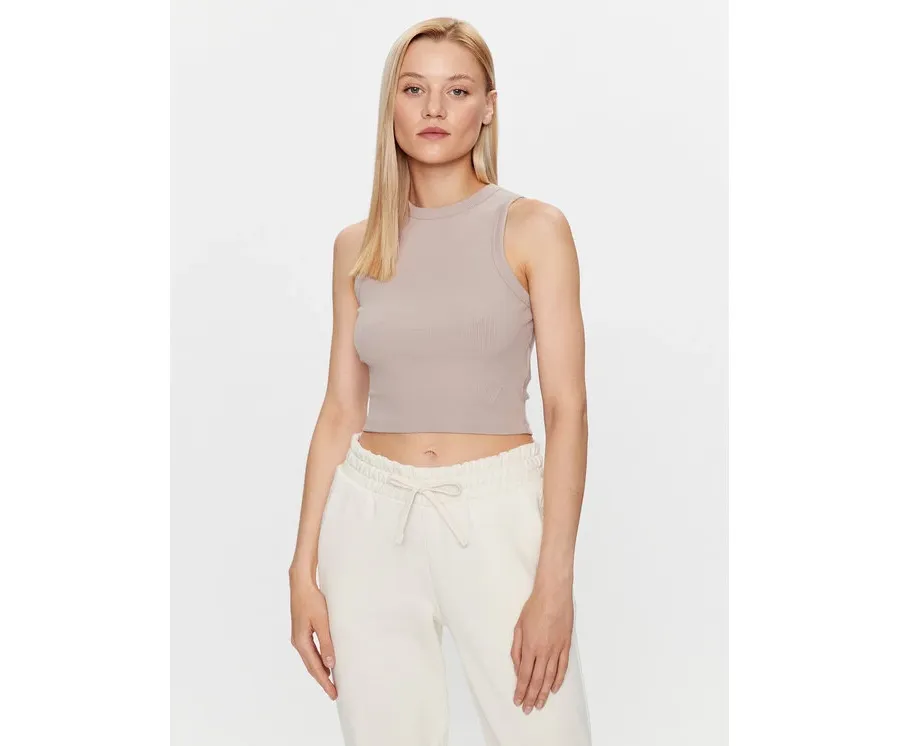obrazek 1 Guess Top Edie V3GP19 K8RT2 Beżowy Slim Fit