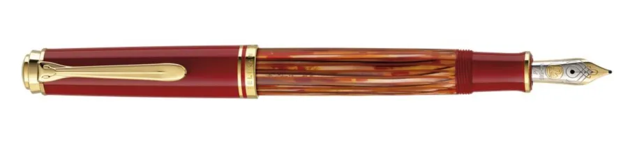 obrazek 2 Idealne na prezent pióro wieczne Souveran 600 Tortoiseshell-Red