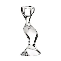 Zdjęcie Ekskluzywny kryształowy średni świecznik z kolekcji Crescendo inspirowanej naturą – Vista Alegre