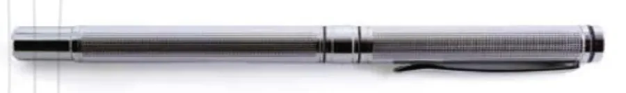 obrazek 1 Eleganckie pióro kulkowe w kolorze srebrnym