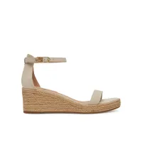 Zdjęcie Tommy Hilfiger Espadryle Suede Ankle Mid Wedge Espadrille FW0FW08479 Beżowy