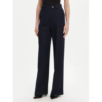 Zdjęcie Maryley Spodnie materiałowe 25EB537/M26/43BL Granatowy Regular Fit