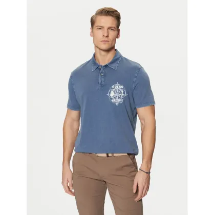 Zdjęcie Guess Polo M5RP10 KCMY0 Granatowy Regular Fit