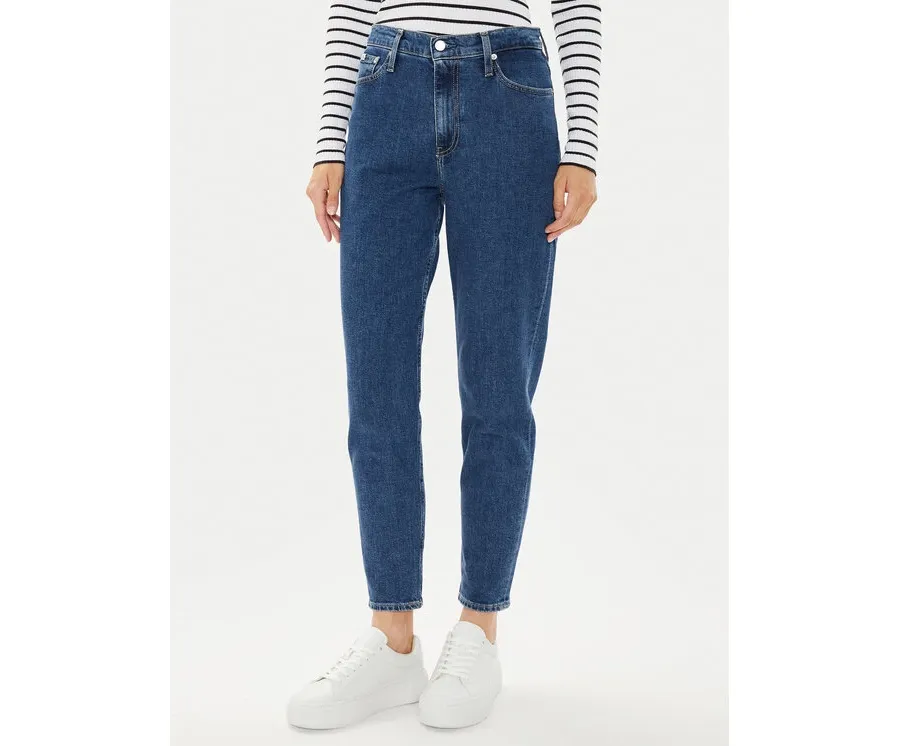 obrazek 1 Calvin Klein Jeans Jeansy J20J223660 Niebieski Mom Fit