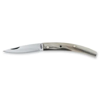 Zdjęcie Nietypowy nóż sprężynowy o zakrzywionym profilu od Berti Knives