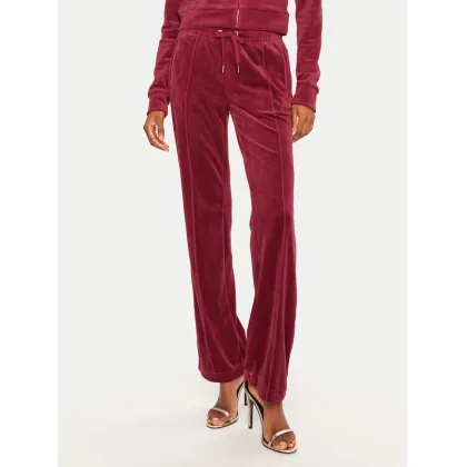 Zdjęcie Juicy Couture Spodnie dresowe Tina JCAPW045 Czerwony Regular Fit