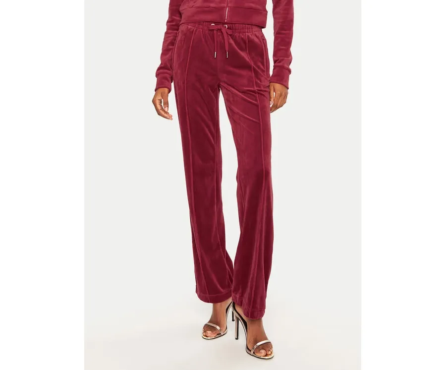 obrazek 1 Juicy Couture Spodnie dresowe Tina JCAPW045 Czerwony Regular Fit
