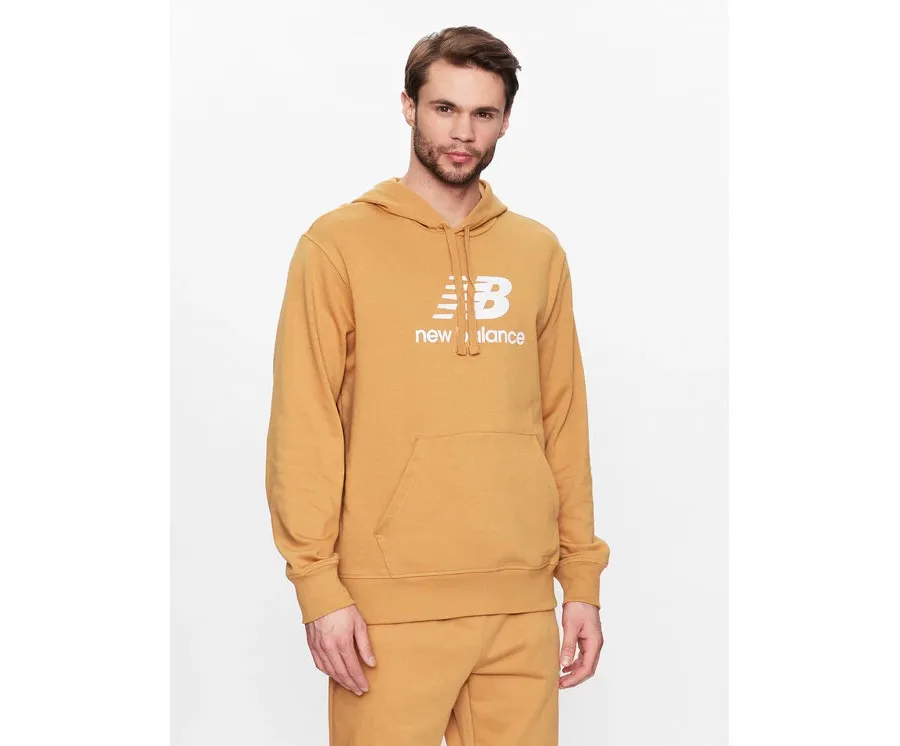 obrazek 1 New Balance Bluza MT31537 Pomarańczowy Relaxed Fit