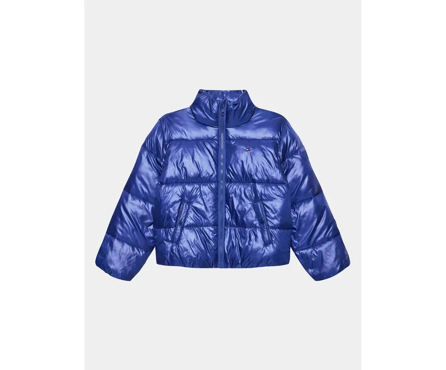 obrazek 1 Tommy Hilfiger Kurtka zimowa KG0KG07392 D Niebieski Regular Fit