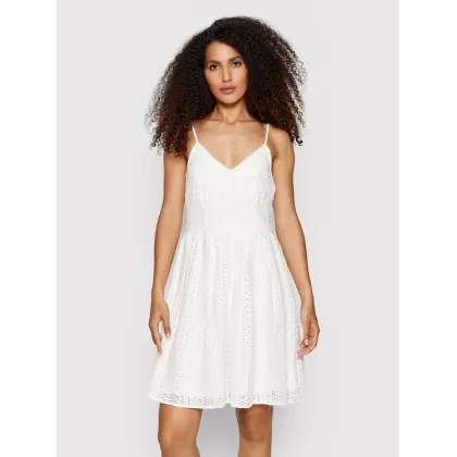 Zdjęcie Vero Moda Sukienka letnia Honey 10220925 Biały Regular Fit