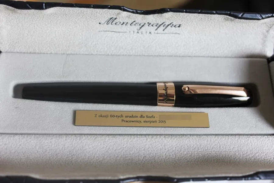 obrazek 8 Różowe Złoto Fortuna Pióro Wieczne Montegrappa