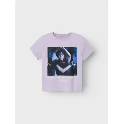 Zdjęcie NAME IT T-Shirt 13228850 Fioletowy Boxy Fit