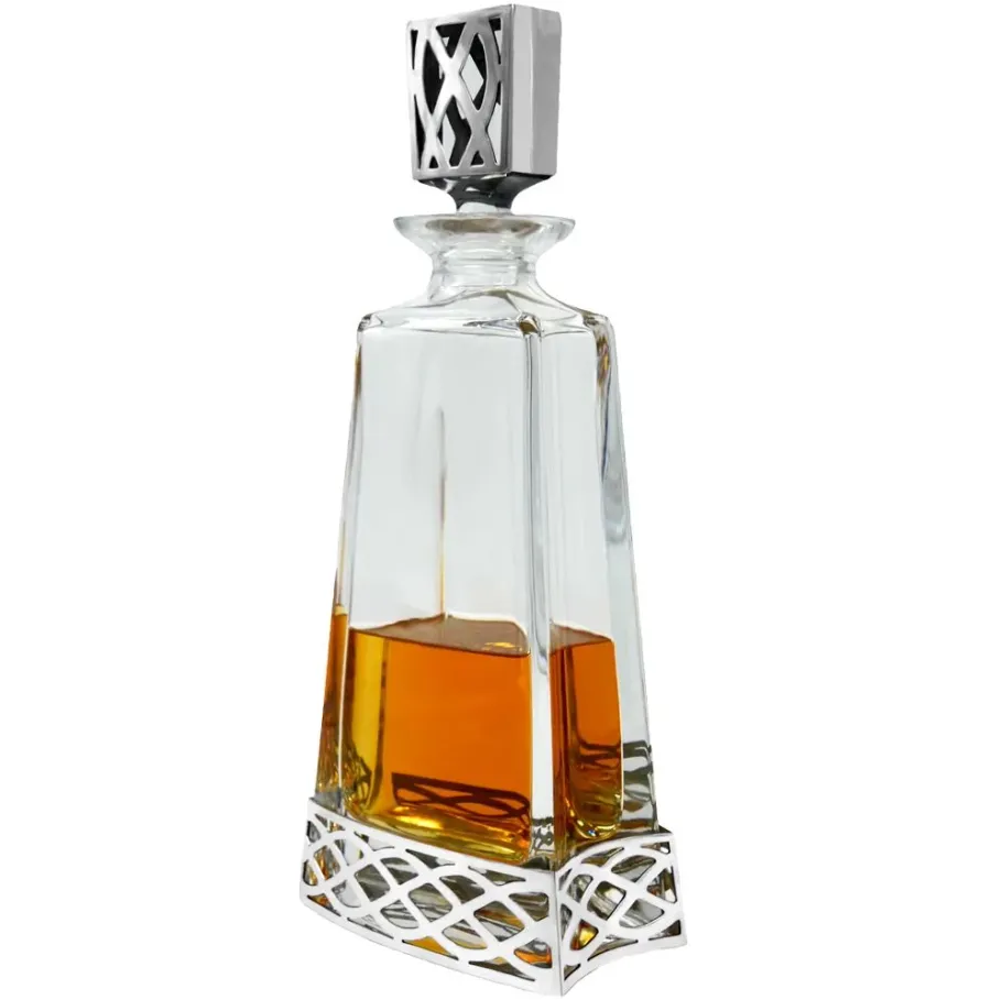 obrazek 3 Ekskluzywna karafka i 4 szklanki do whisky na prezent