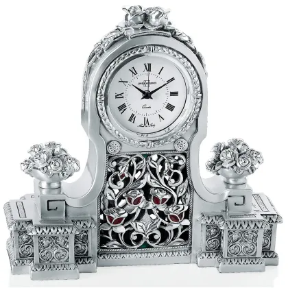 Picture A decorative clock for an elegant living room
