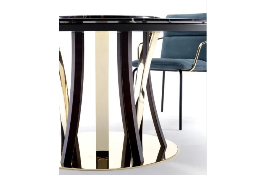 obrazek 3 Unikatowy, okrągły stół do nowoczesnych wnętrz Ø180cm - Ulivi Salotti