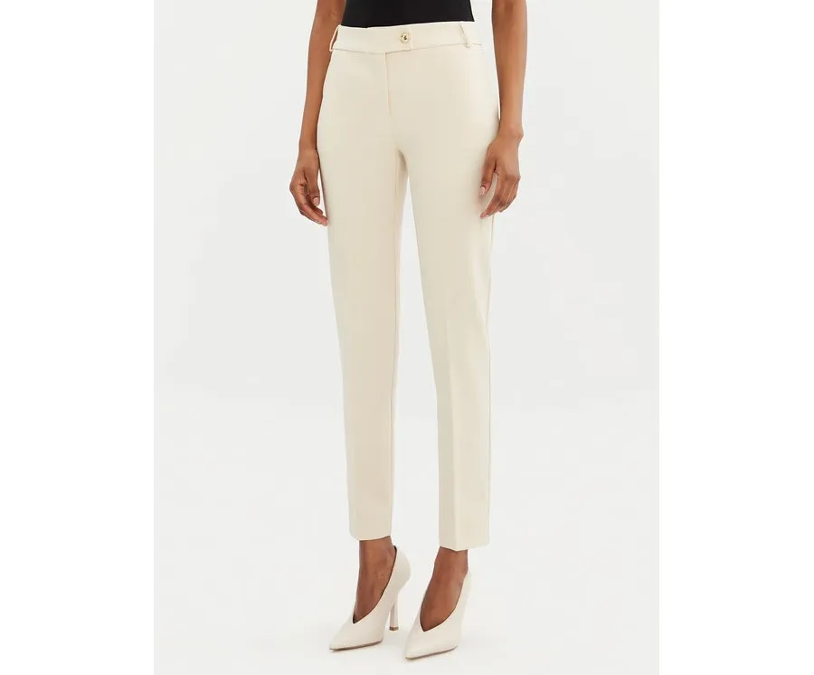 obrazek 1 Rinascimento Spodnie materiałowe CFC0122741003 Beżowy Regular Fit