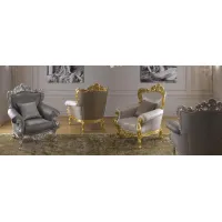 Picture Luxurious antique-style armchair for a unique living room – Morello Gianpaolo