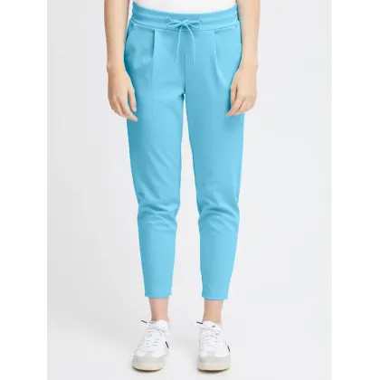 Zdjęcie ICHI Spodnie materiałowe 20104757 Niebieski Slim Fit