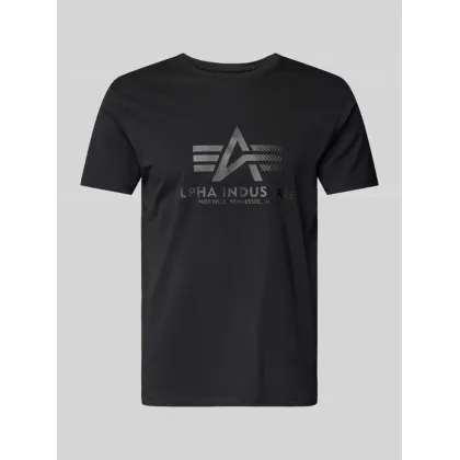Zdjęcie Alpha Industries T-Shirt Basic 100501 Czarny Regular Fit