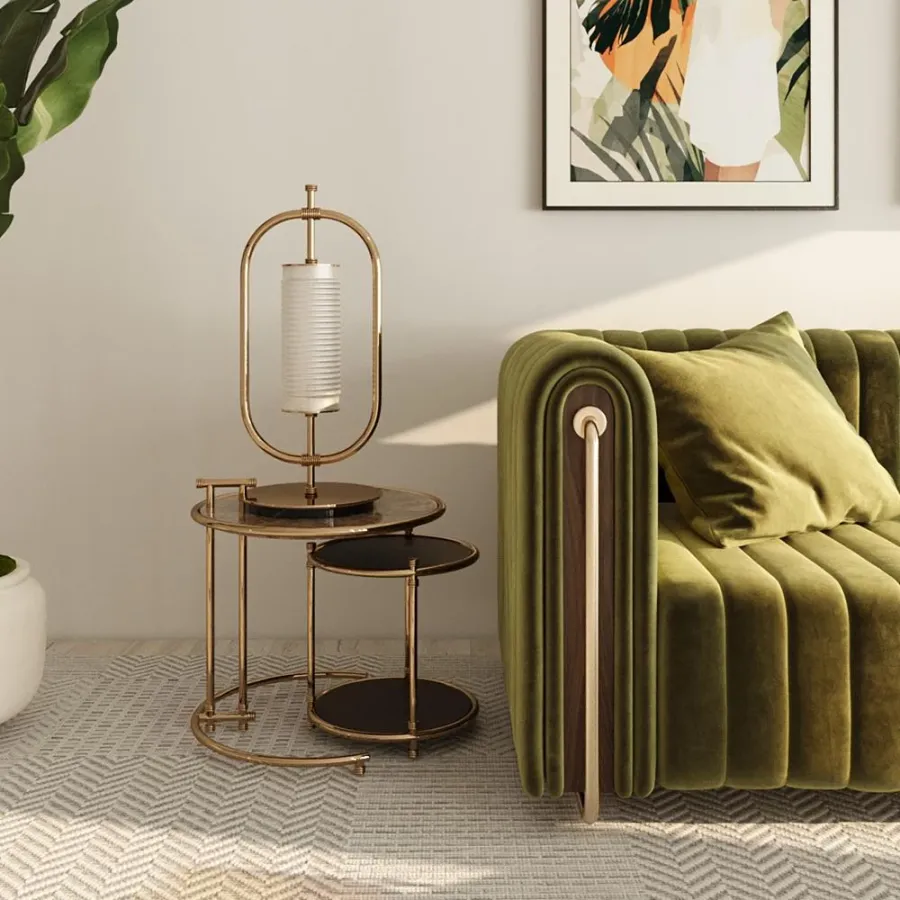 obrazek 2 Luksusowy stolik vintage