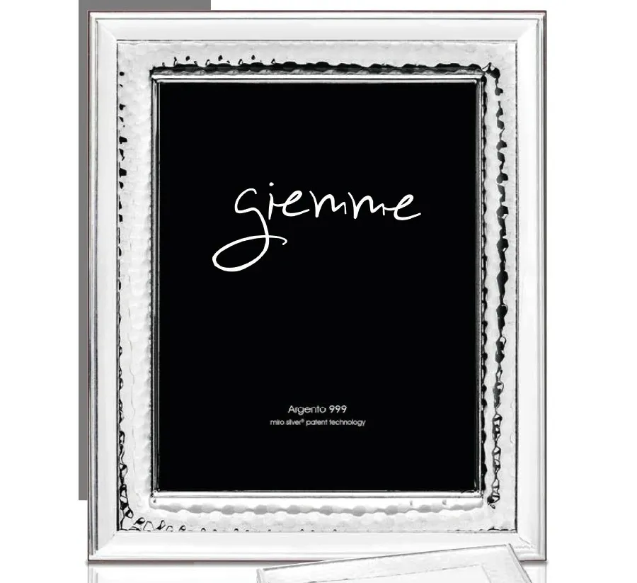 picture 1 Stylish silver photo frame 9x13 cm