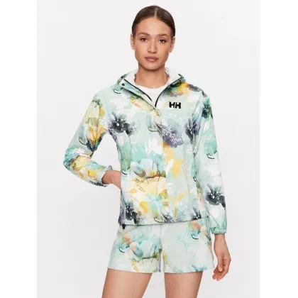 Zdjęcie Helly Hansen Kurtka przejściowa ESRA RØISE Loke Print 63207 Zielony Regular Fit