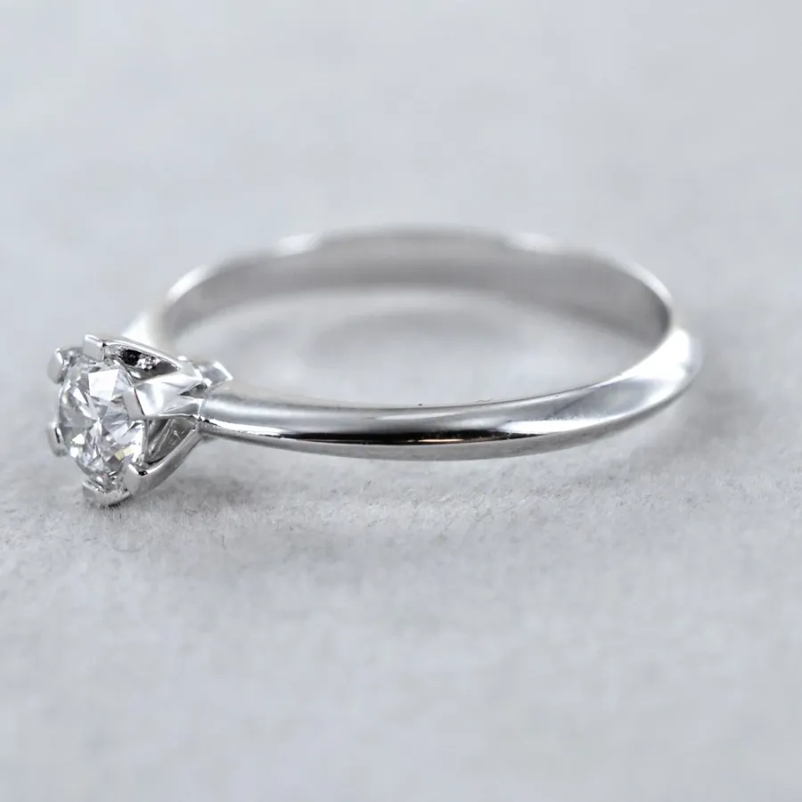 obrazek 7 Pierścionek Solitaire Crown z diamentem