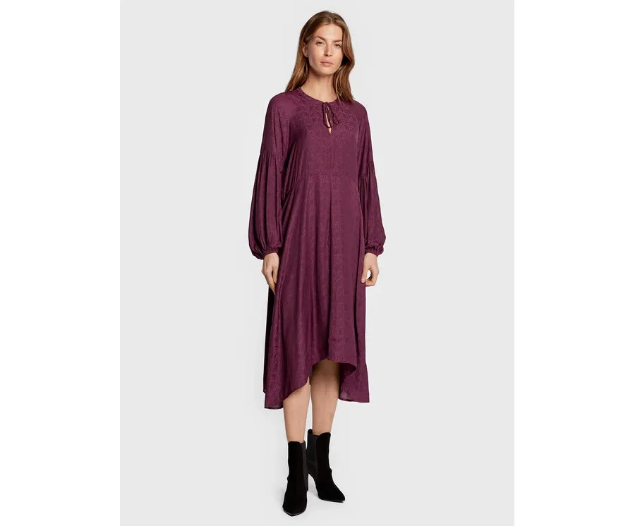 obrazek 1 Karen by Simonsen Sukienka codzienna Emey 10104014 Fioletowy Relaxed Fit