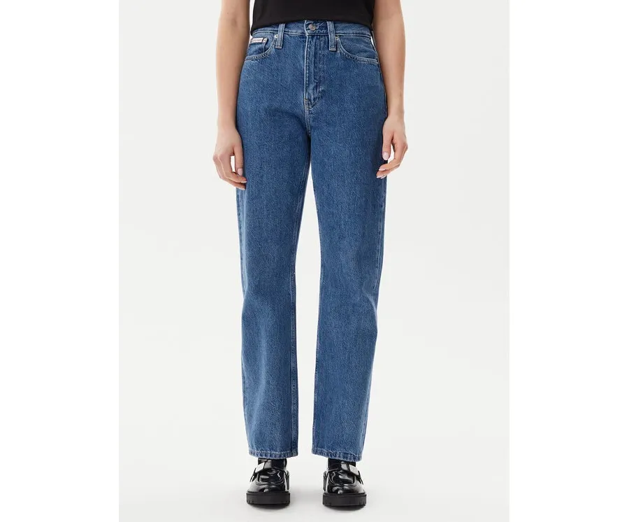 obrazek 1 Calvin Klein Jeans Jeansy J20J225126 Niebieski Straight Fit