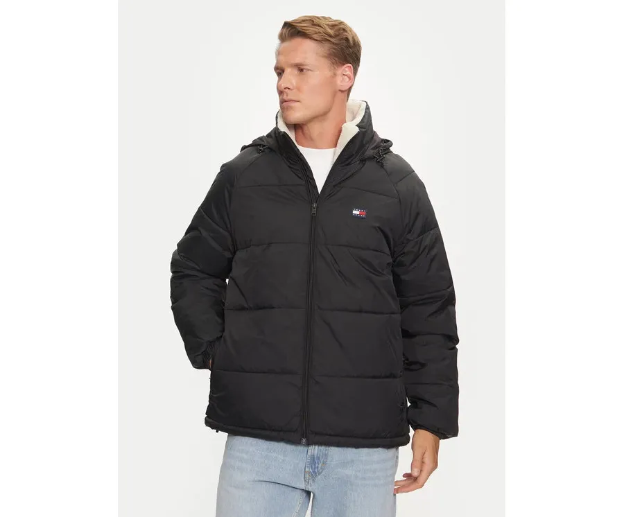 obrazek 1 Tommy Jeans Kurtka zimowa DM0DM20003 Czarny Relaxed Fit