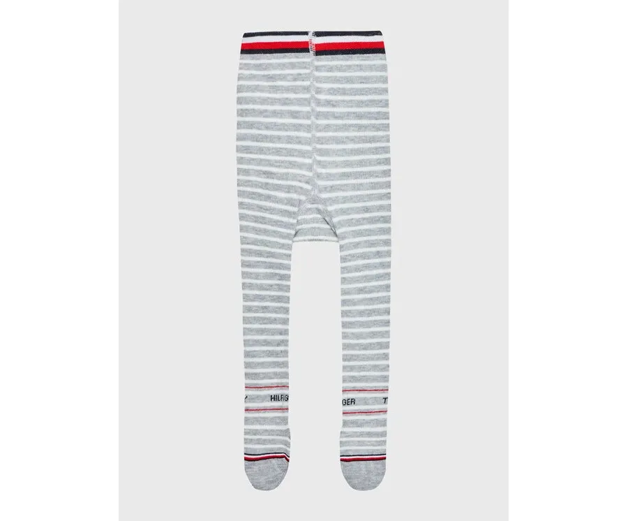 obrazek 1 Tommy Hilfiger Rajstopy Dziecięce 701220279 Szary