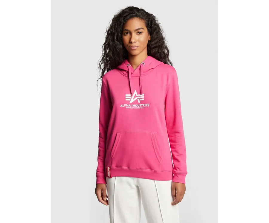 obrazek 1 Alpha Industries Bluza New Basic 196032 Różowy Regular Fit