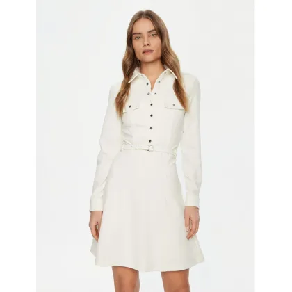 Zdjęcie Guess Sukienka codzienna W5RK93 KCBO2 Écru Regular Fit