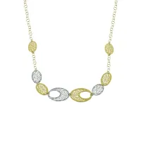 Picture Stylish chain with oval links, cm.45