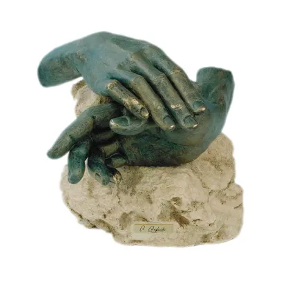 Zdjęcie Piękna figura do salonu - dotyk dłoni