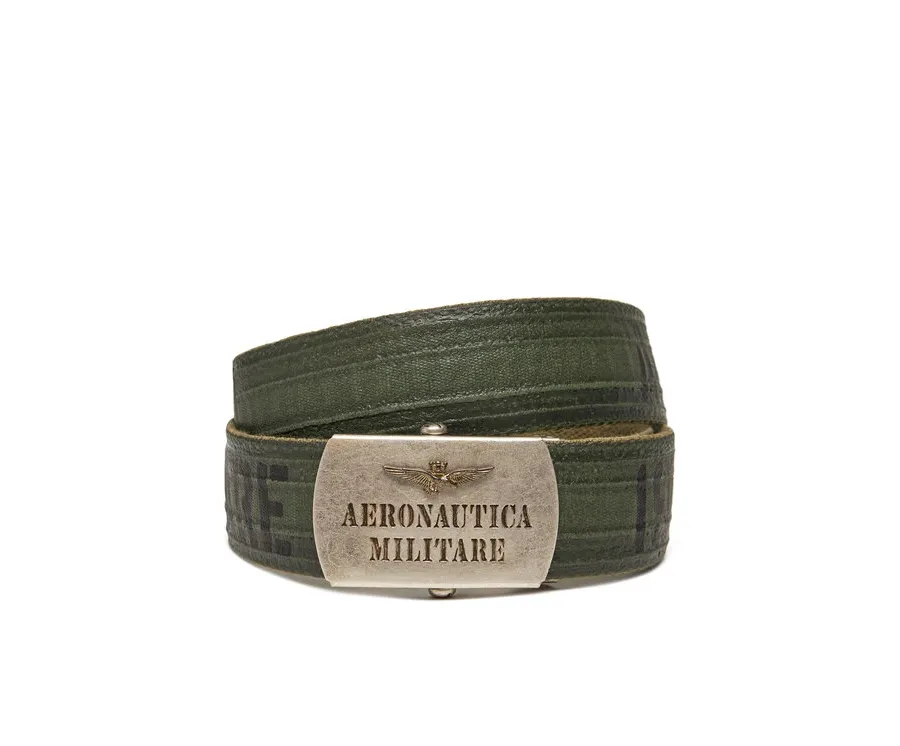 obrazek 1 Aeronautica Militare Pasek Męski 251CI317CT3585 Zielony