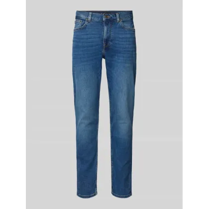 Zdjęcie Jeansy o kroju slim fit z 5 kieszeniami model ‘BLEECKER’