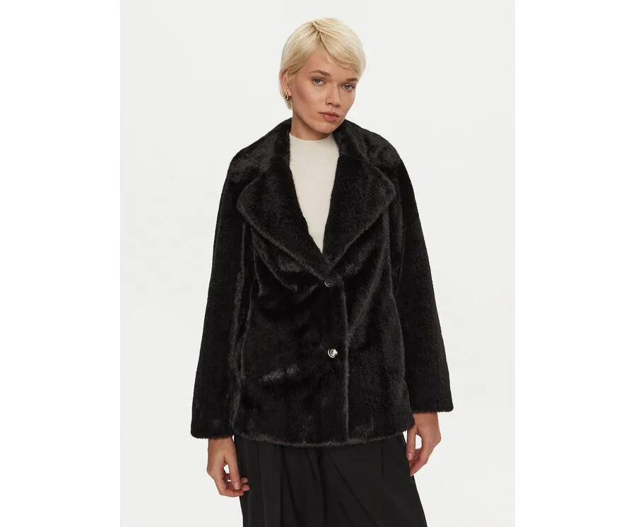 obrazek 1 Guess Futro Filomena W4BL04 WGHO0 Czarny Regular Fit