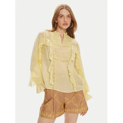 Zdjęcie TWINSET Bluzka 241TP2530 Żółty Relaxed Fit