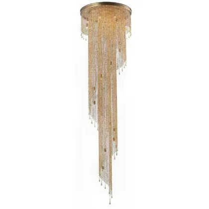 Zdjęcie Żyrandol z kryształem Asfour w kolorze transparentnym - Il Paralume Marina
