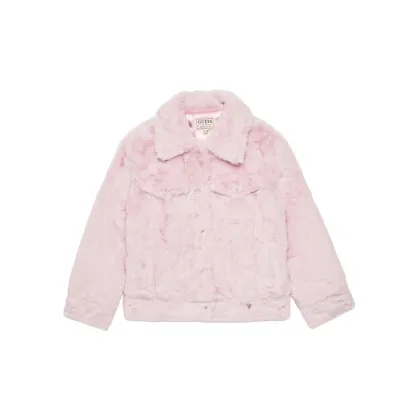 Zdjęcie Guess Kożuch J5YL18 K8BV0 Różowy Regular Fit