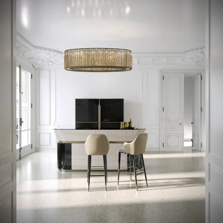 obrazek 2 Prestiżowy modernistyczny barek do salonu - prosto z Włoch